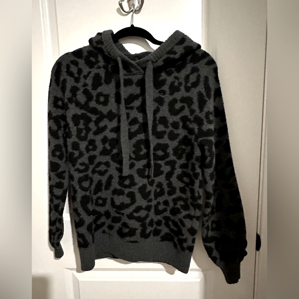 Loft Animal Print Hoodie